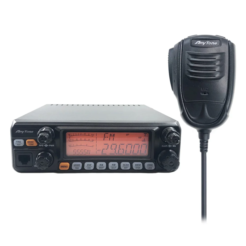 anytone smart 10 meter radio mods