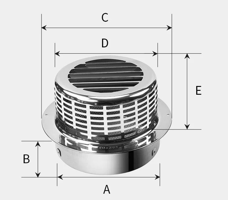 Hood Rainproof Cover Ventilation