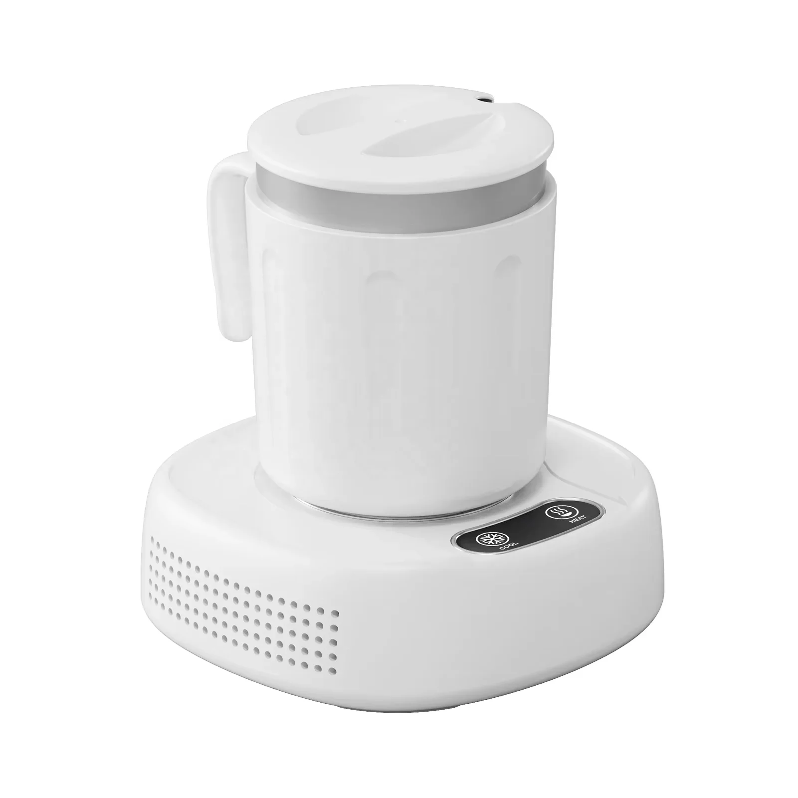 ハンドル付き急速冷却カップクーラー・ヒーター スマート2-in-1飲料冷却加温セット タッチコントロール付き コーヒー・お茶・ビール用 7