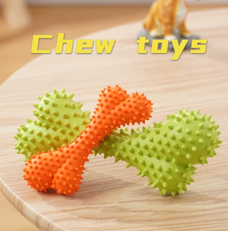 Wholesale Best Seller Teeth Clean Pet Toy Rubber Small Bone Puppy Dog