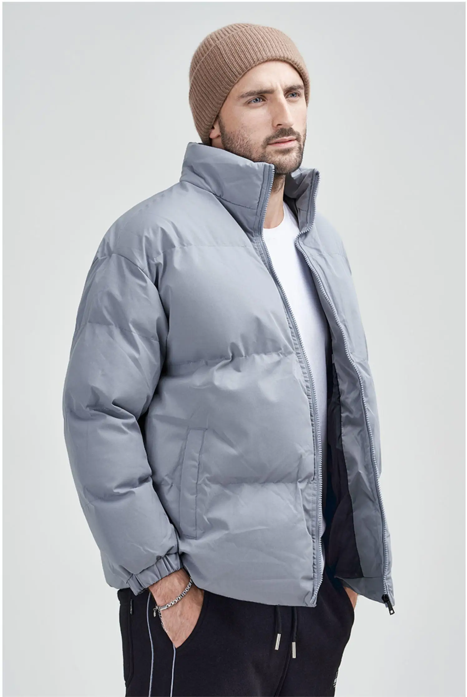 Winter Puffer Jacket With Your Best Choice mens_voghion.com