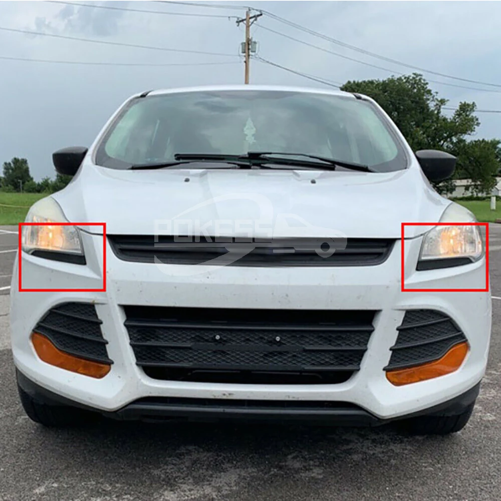 Headlight Molding Trim for Ford Kuga/Escape 2013 Headlight Lower Trim ... — 3