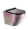 brushed purple black