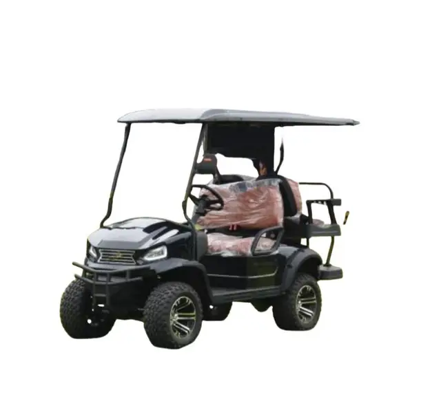 Manufacturer Direct Sales Electric 4 Seater Hunting Golf Cart with 48v Battery