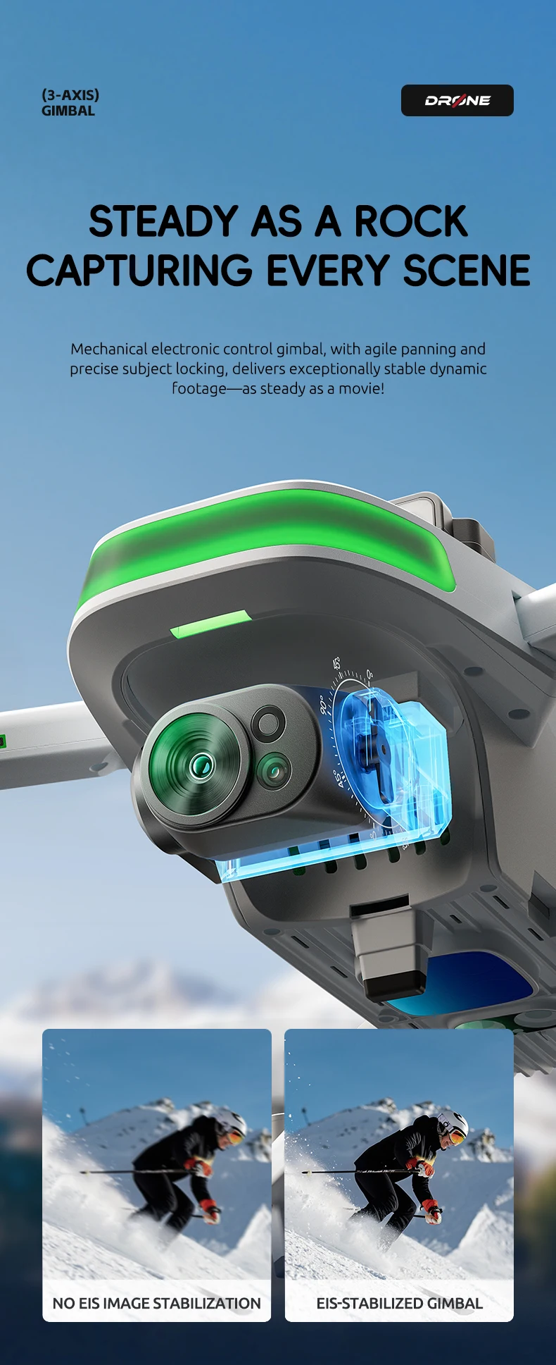 P31 Pro RC Quadcopter Brushless Motor 1080p FHD Camera Foldable Design 2KM Transmission 5G/2.4GHz App Control GPS White Drone