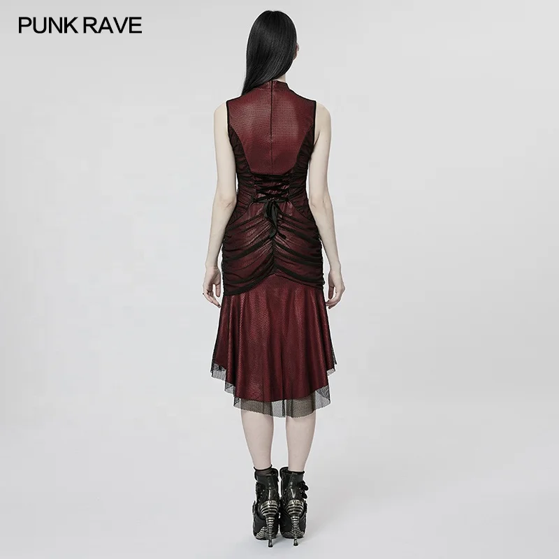 Punk Rave Wholesale Gothic Elegant Party Evening Dress (Q-174) - China  Wowen Dress and Evening Dress price