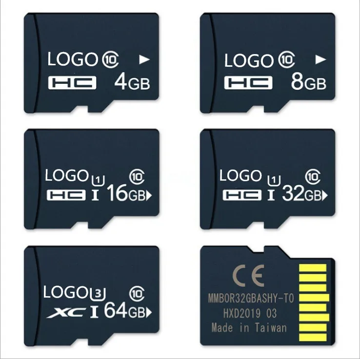 Manufacture Memory Tf Sd Card 2gb 4gb 8gb 16gb 32gb 64gb 128 Gb 256gb