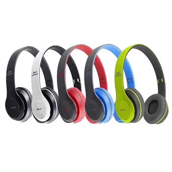 Factory FM Radio promotion Gift Cheap Auriculares Earphone P47 Headset blue tooth Headphone P47 Wireless headphones