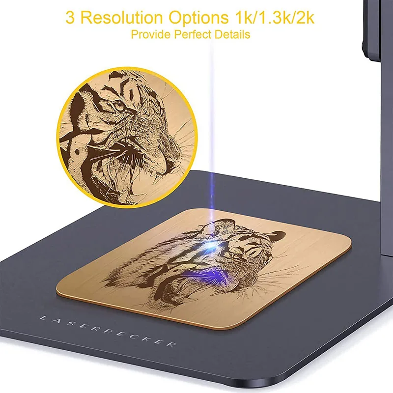 ポータブルレーザー彫刻機LaserpeckerL2彫刻革木材塗装金属304