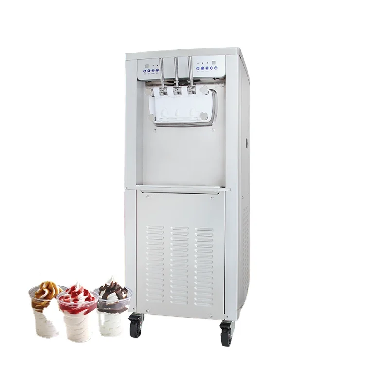Donper Floor Model Pump Feed Soft Ice Cream Machine D880A