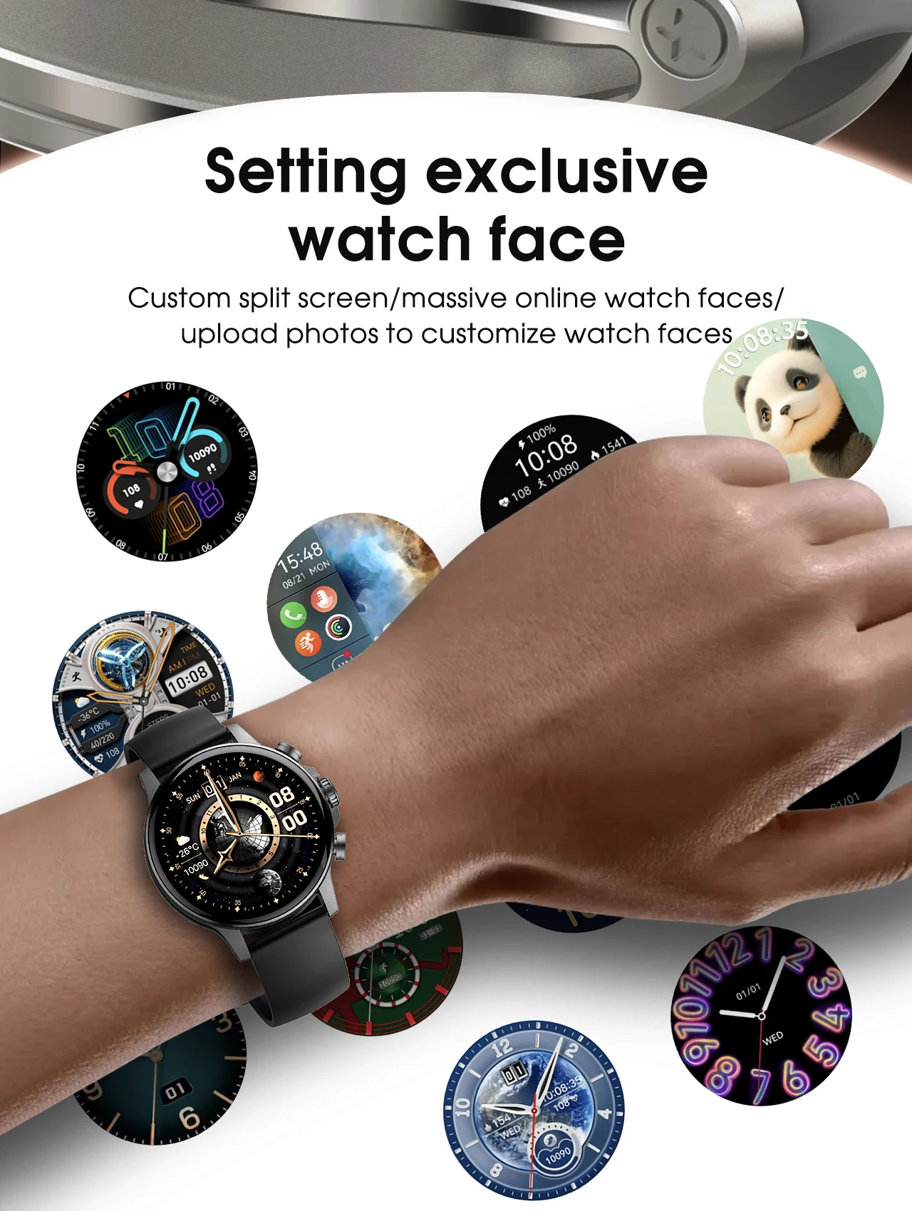 LDNIO SW01 AMOLED Smart Watch description image 3