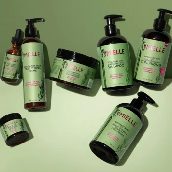 MIELLE Natural Organic Rich Conditioner Hair Highly Nutritious Argan Oil Biotin Collagen Rosemary Mint  Shampoo