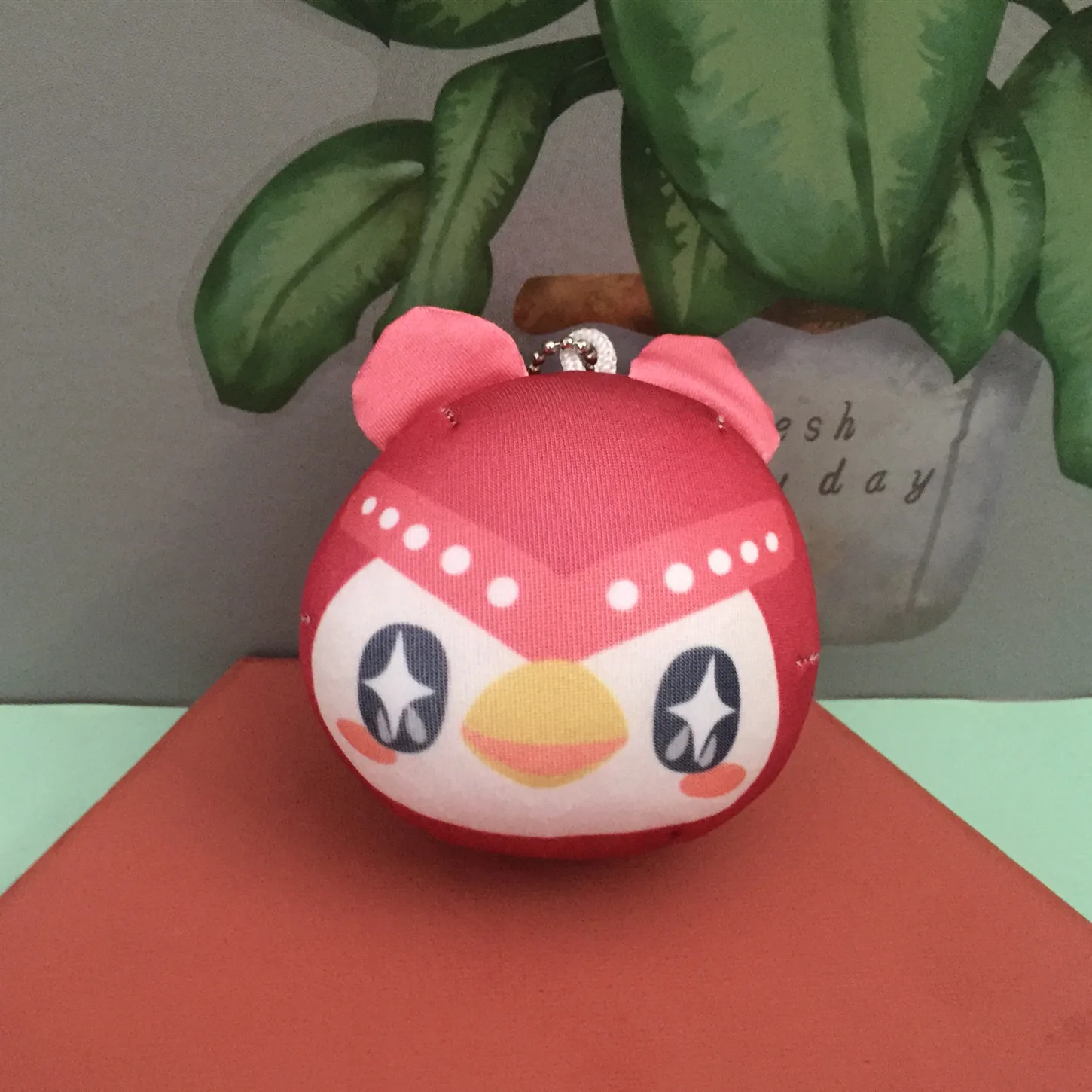 Custom Made Omanjuu with Ears Manjuu Fillings Inside Anime Plush Keychain Pendant
