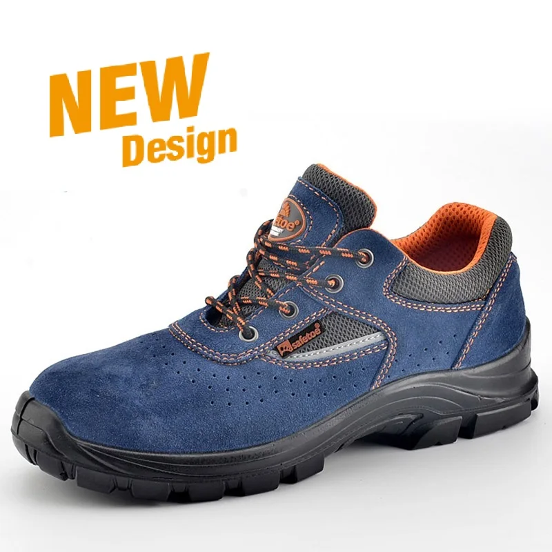 Trendy Breathable Safety Shoes With 