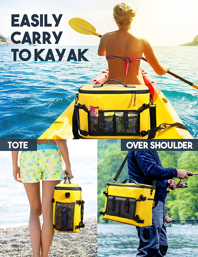 Waterproof Seat Back Cooler Kayaks Cooler Bag Portable Ice Chest Cooler