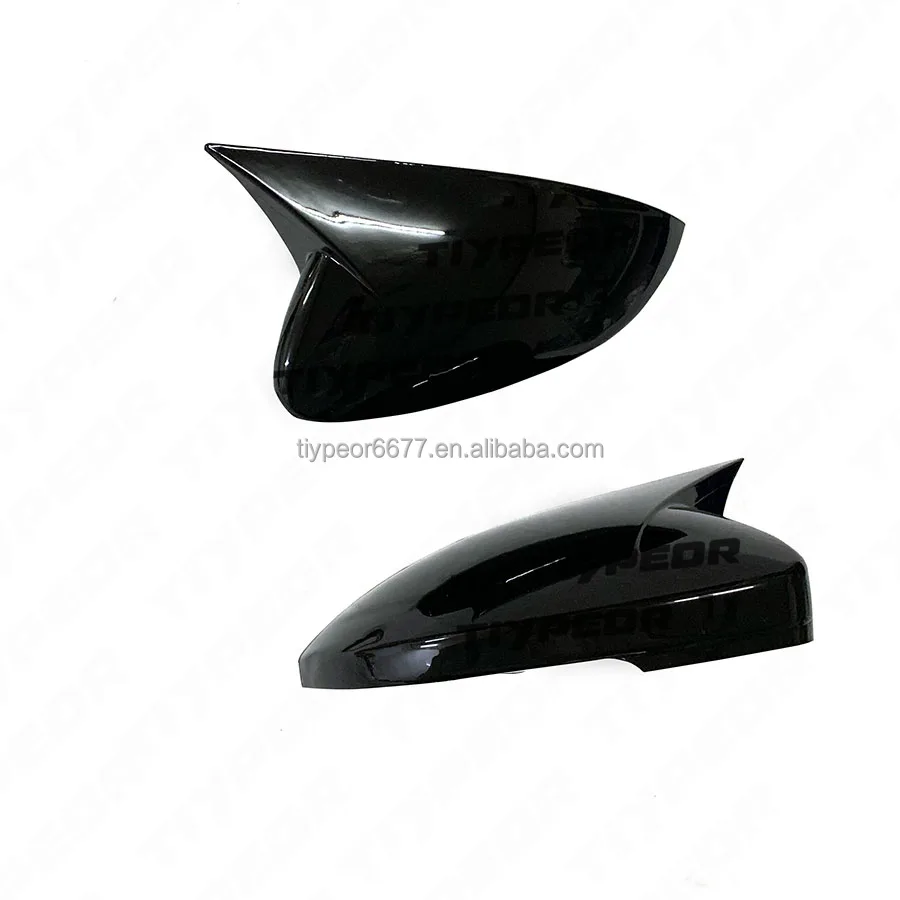 product door rear view side mirror cover cap for tiypeor skoda octavia 2021   2023 mirror guard covers exterior decoration trims-4