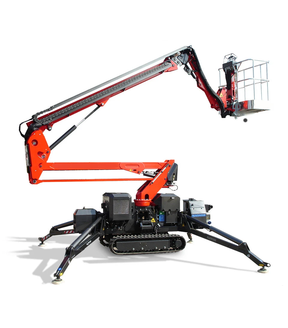 Ce Approved 10-53m Arborist Track Spider Lift for Tree Trimming