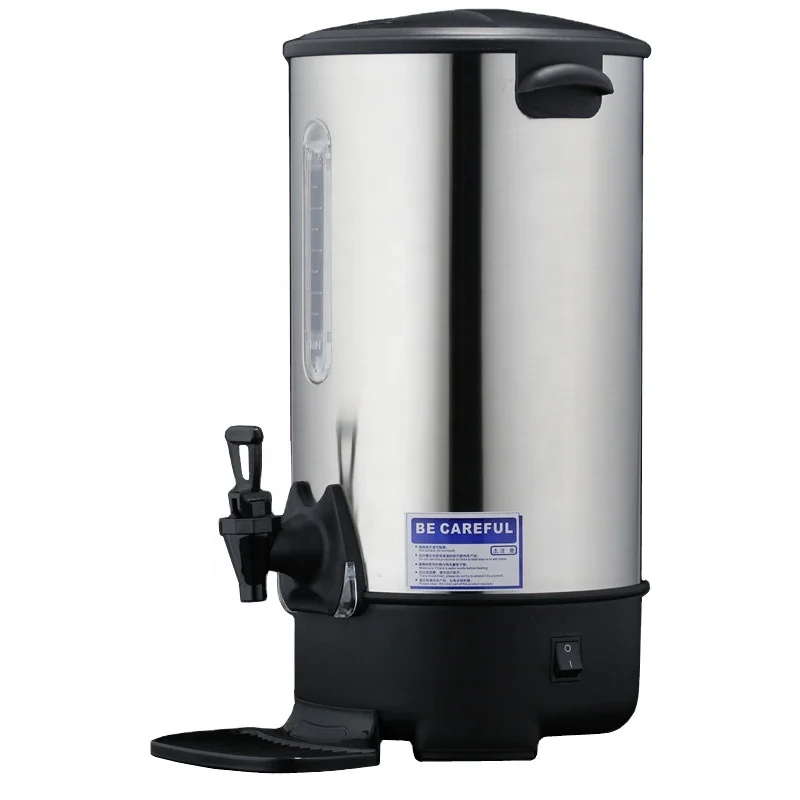 110V Commercial/Office Hot Water Milk Dispenser 8.8L Stainless Steel 1500W