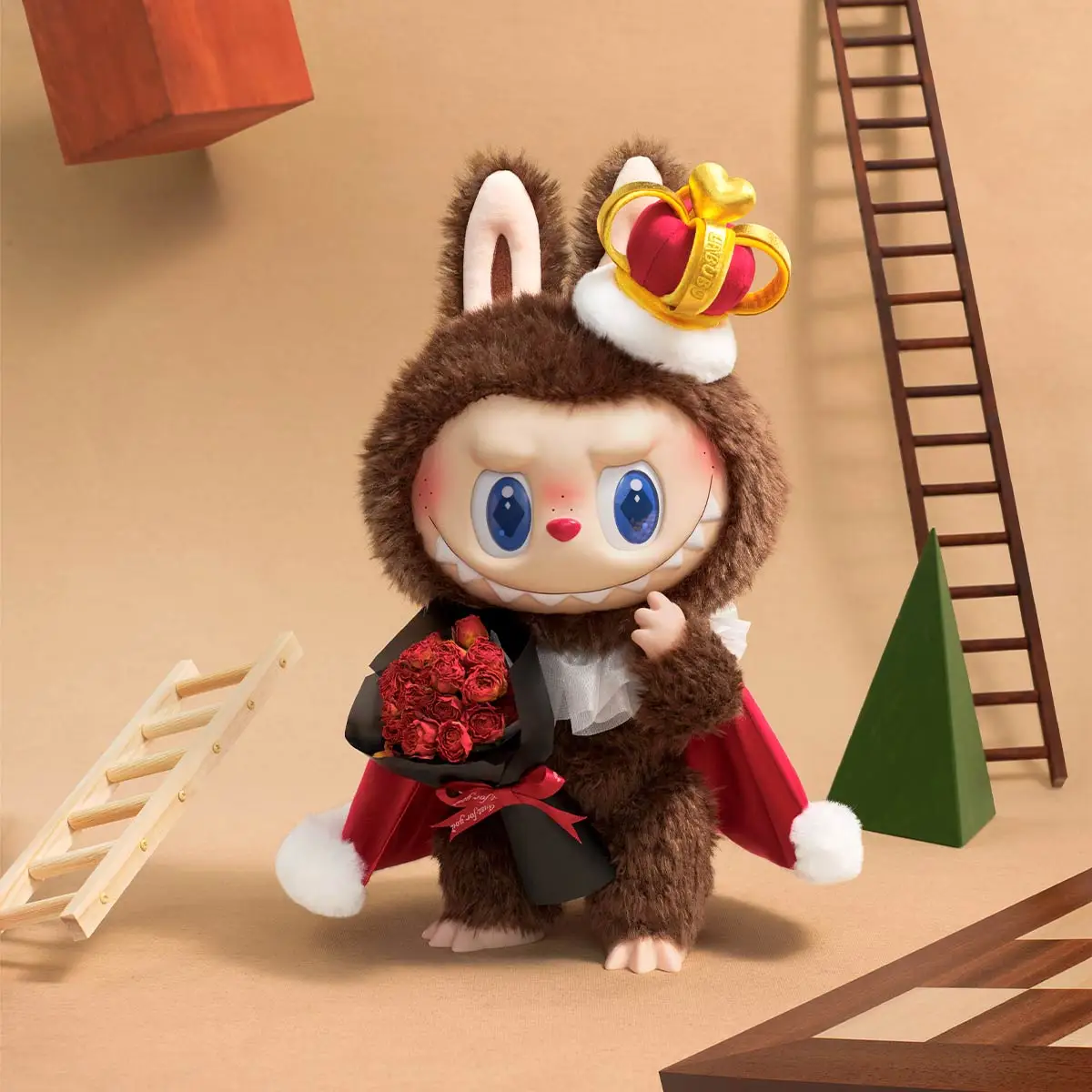 POP MART THE MONSTERS Let's Checkmate Plush Toy LABUBU Japan