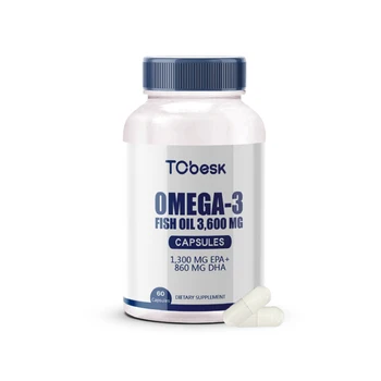 OEM/ODM Customized Label and Logo Dietary Supplements Omega Capsules for Promoting the Health of Heart and Brain Development