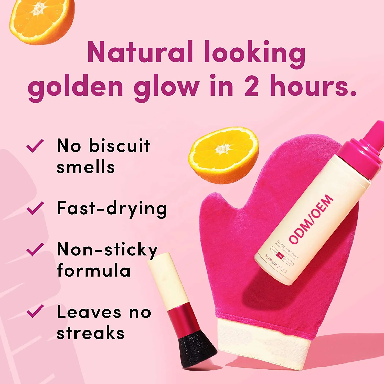 Wholesale Custom Bronzing Mousse Vegan Self Tanning Mousse Private wholesale-custom-bronzing-mousse-vegan-self-tanning-mousse-private