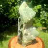 Grape Agate Specimen Tower