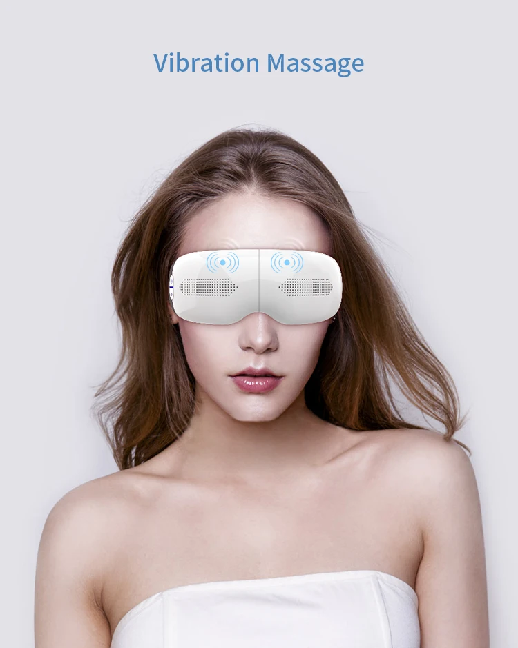 New Eye Massager Hot And Cold,Improve Sleep Music 4d Smart Electric