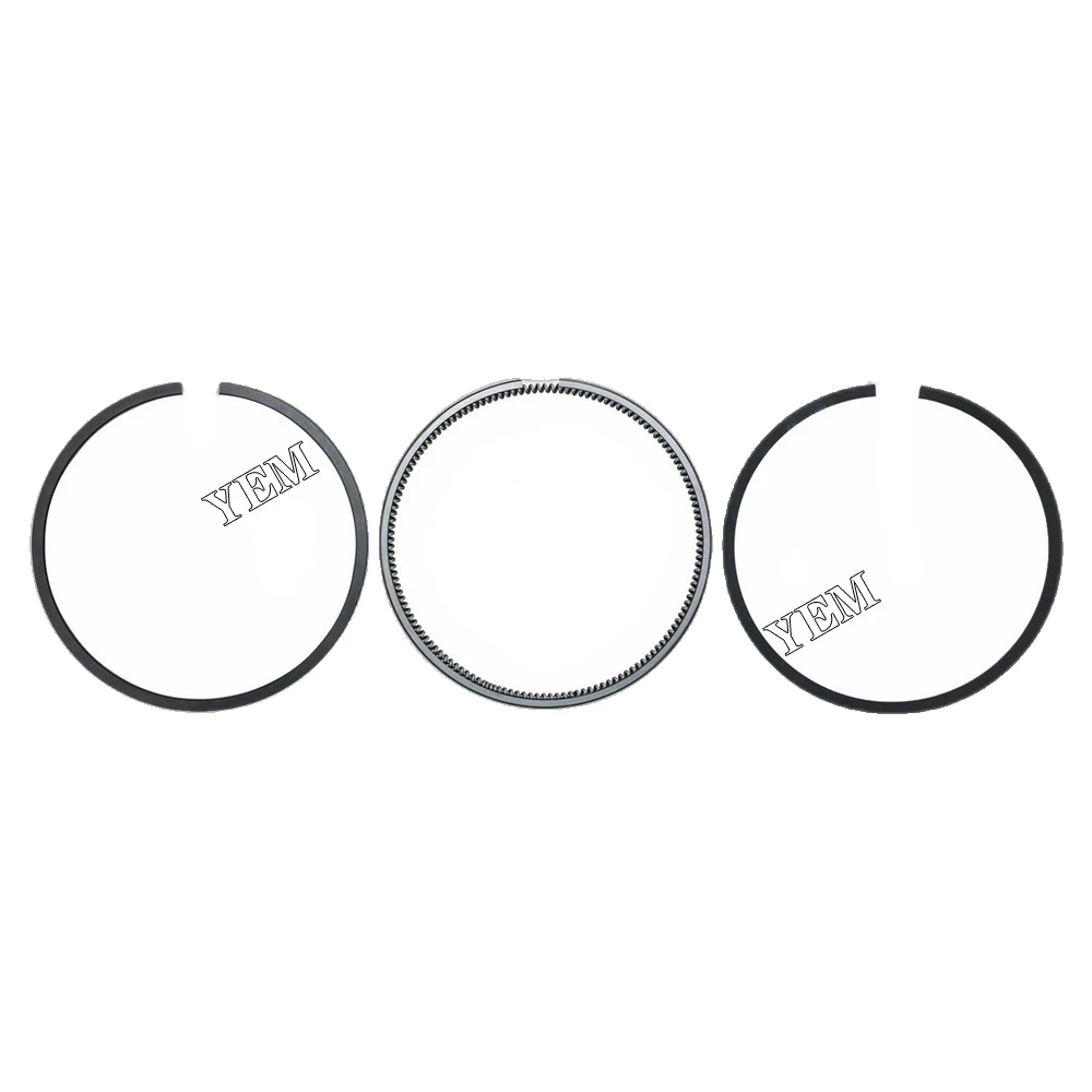 New 3 Sets STD Piston Ring for Mitsubishi Engine S3Q S3Q2 Aftermarket Engine Parts