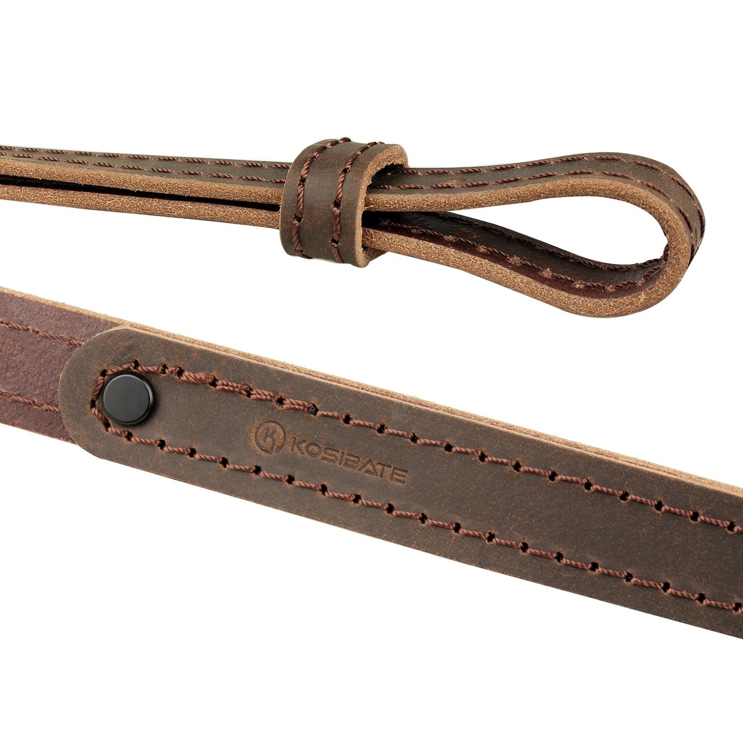 Genuine Leather Tactical Gun Sling with Mount and Holster for Hunting and Outdoor Activities