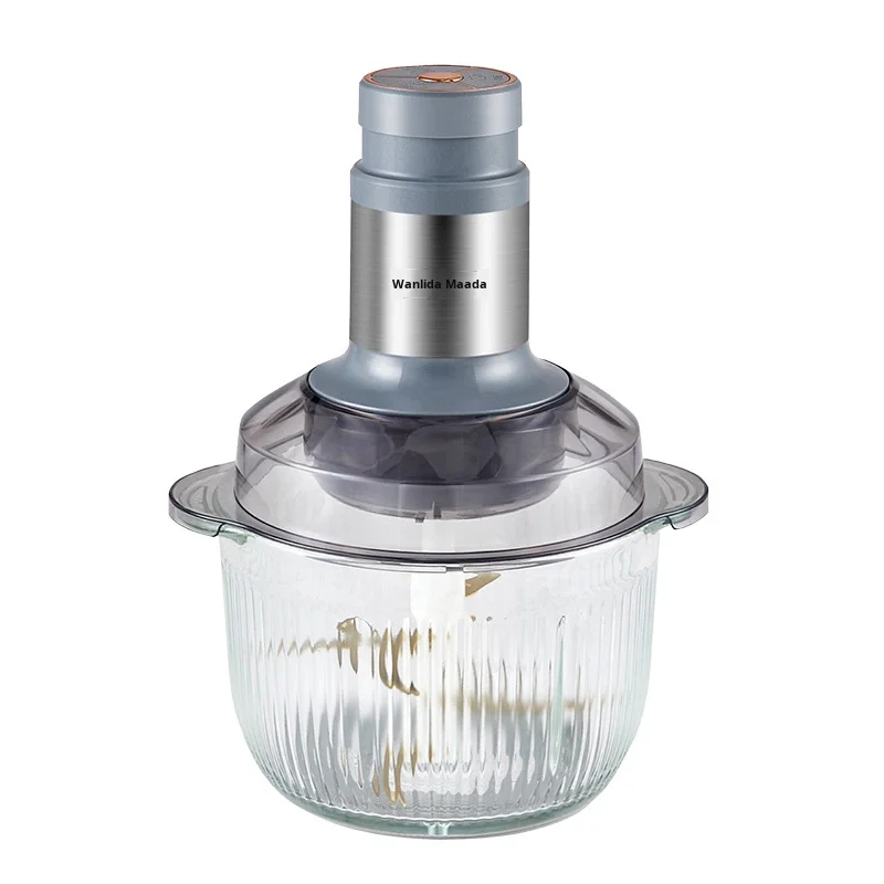 Wanlida Meat Grinder Dough Mixer All-In-One Household Multi-Function Adjustable Gear 5L-10L Capacity Dual-Use Dry Wet