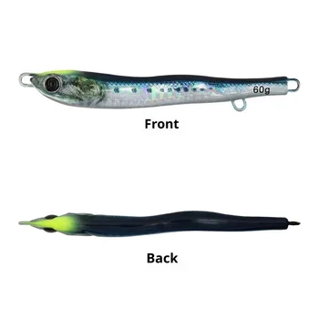 Glow-in-the-Dark Lure Little Jiaolong Iron Plate S-Shaped Lead Fish Fast-Sinking Shore Cast Jig Mackerel Sea Boat Fishing Bait – Metal Jig – view 5