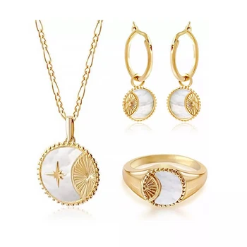 Gemnel fine fashion jewelry 2021 2022 wedding dubai indian pendants & charms earrings rings necklace jewellery sets for women