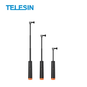 TELESIN Sport Camera Accessories for Heros/osmo/insta360 Portable Underwater Floating Tripod Selfie Stick detail image