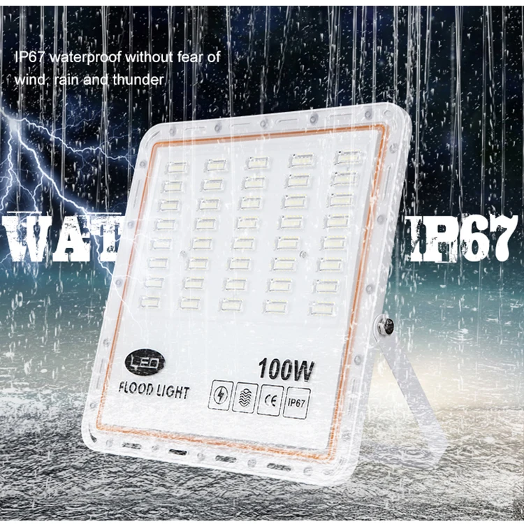 Суперъяркий IP67 Водонепроницаемый 10 Вт 20 Вт 30 Вт 50 Вт 100 Вт 150 Вт 200 Вт 300 Вт 3030 алюминиевый светодиодный прожектор