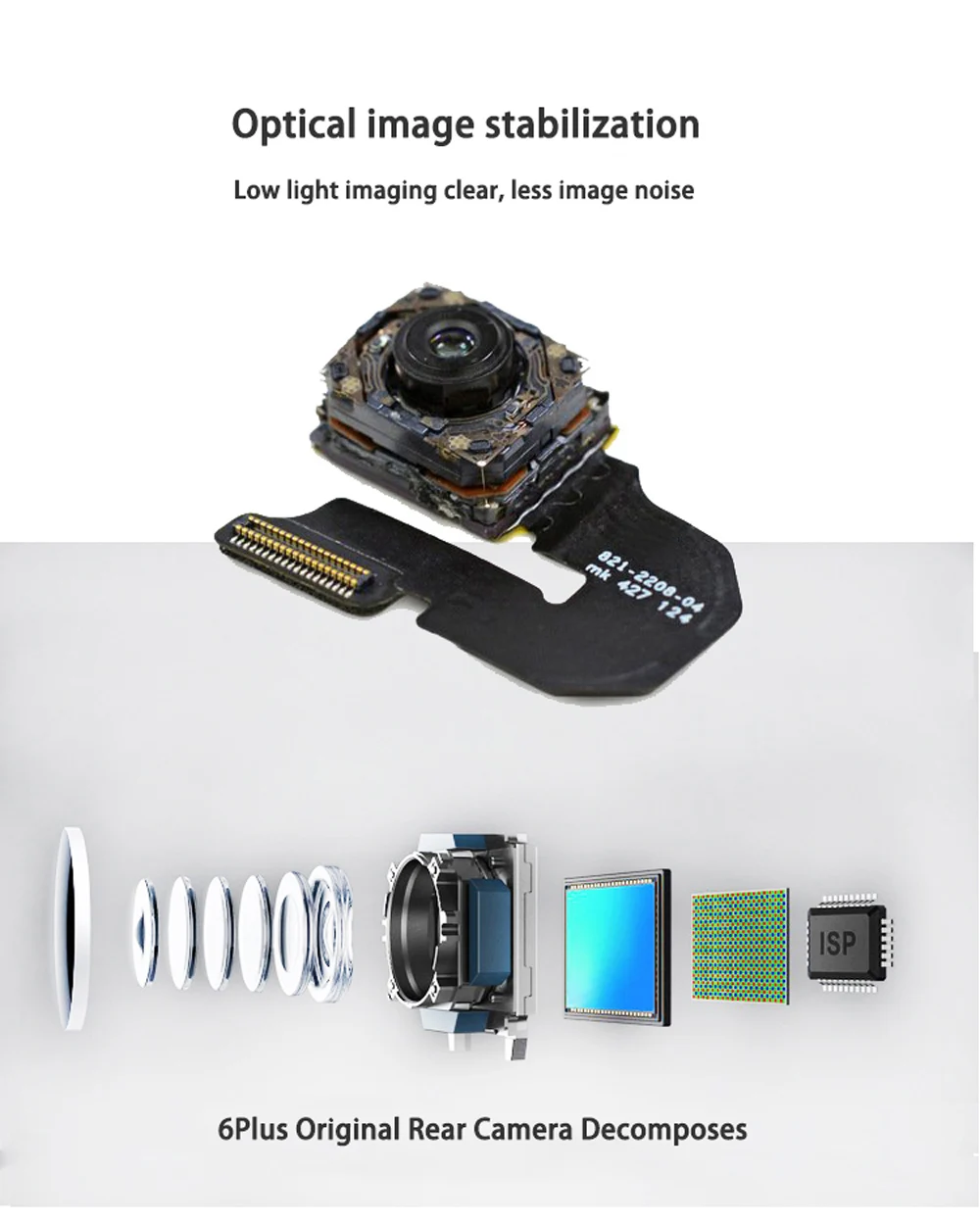 Rear Back Camera for Iphone Plus Perfect Fit Quality