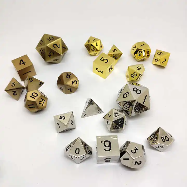 Wholesale Personalized Polyhedral Zinc Alloy Brass Gold Silver Blank