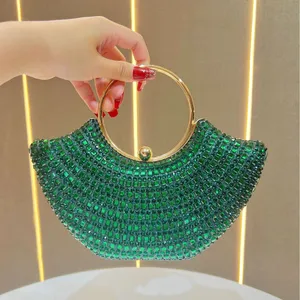 Luxury Lady Evening Bag Wedding Clutch Purse Crystal Rhinestone Party Evening Clutch Bags for Women Handbags