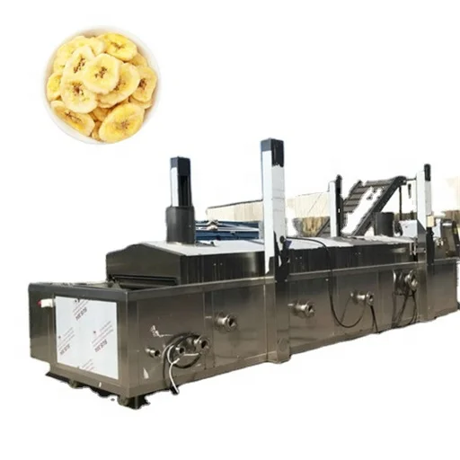 Factory Price Banana Slices Making Machinery Apple Potato Crisps Manufacturing Machine Fruit Chips Production Line