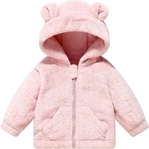 Toddler Fleece Jacket Baby Winter Coat Newborn Girl Hoodie Infant Boy Clothes 3T China