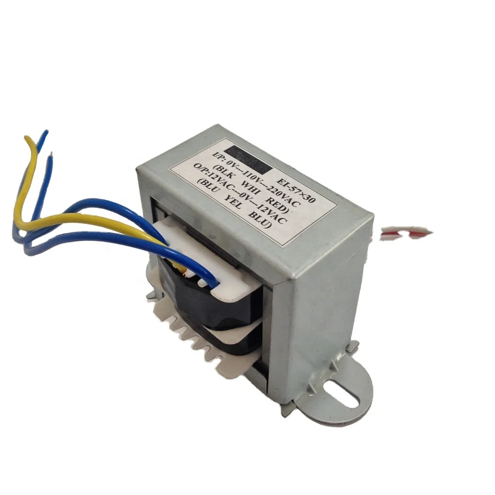 230VAC Input and 15VAC Output Power Transformer With Ei57x30