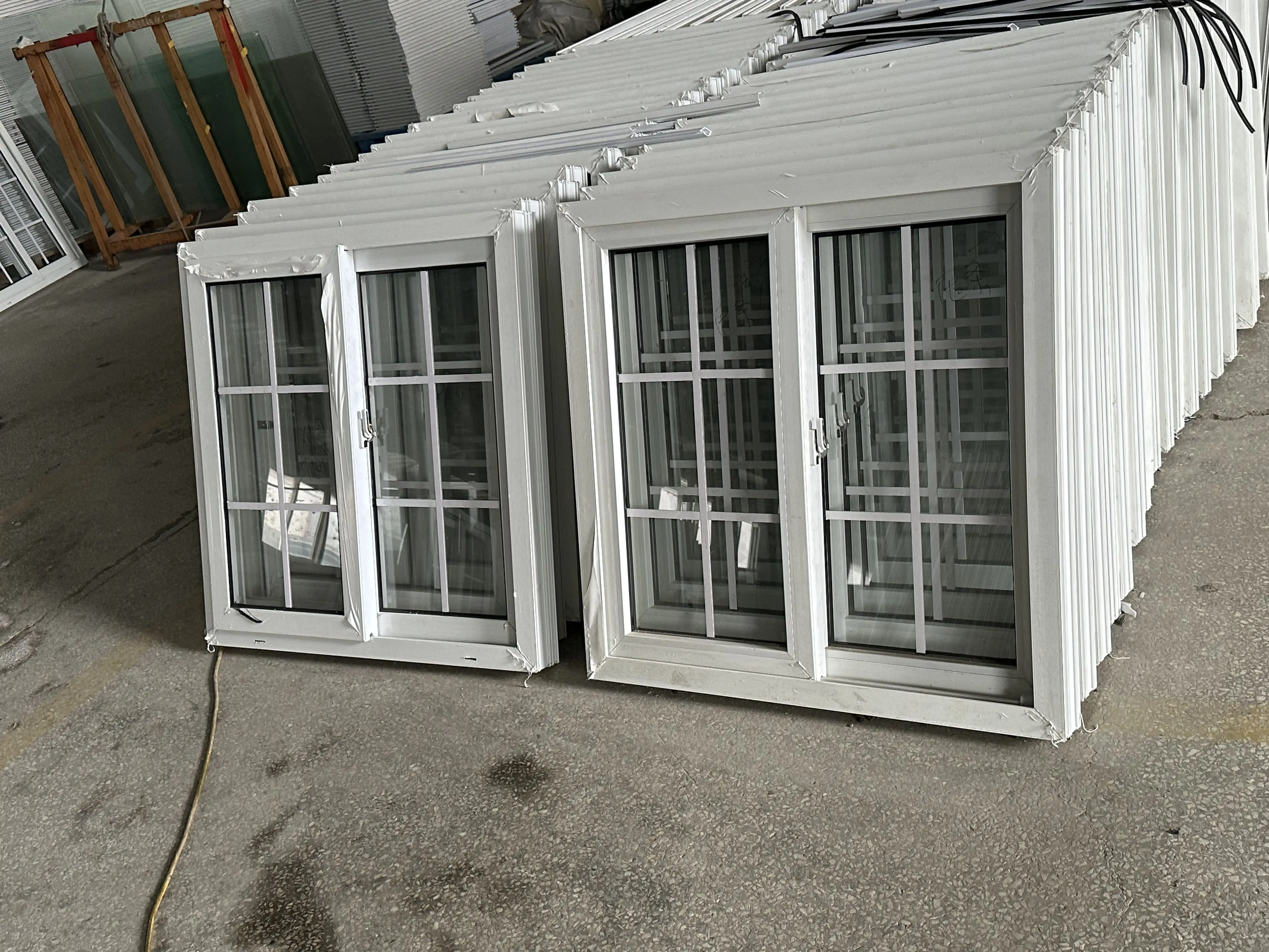 Customized Dominican Designs Upvc/Pvc Small Sliding Window Window Glass for Frame Sliding Balcony Window
