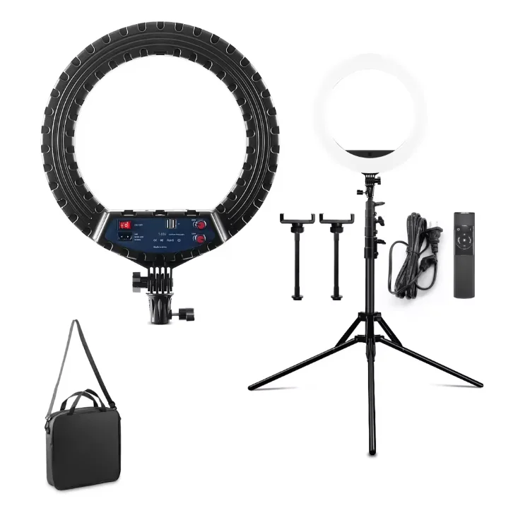HQ 14Nリングライト35cm 14インチ振動ledフラッシュライトLED 34W