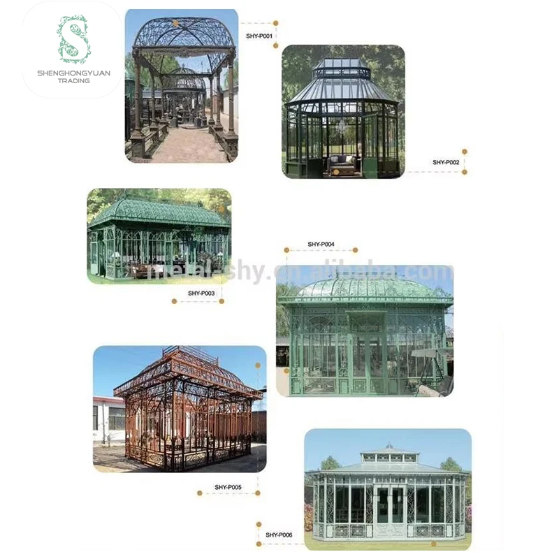 鍛造イオンガーデンガゼボアンティークガゼボ屋外| Alibaba.com