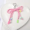 Love buckle pink pendant