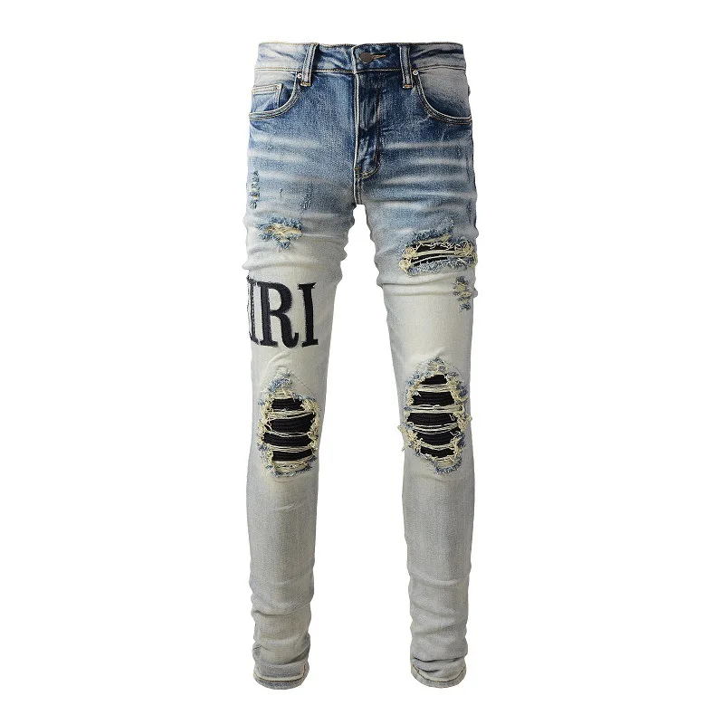 SSY nieuwe stijlen denim jeans op voorraad, beroemde merk-designer trend denim broeken, cowboystijl, nauwsluitende denim broeken