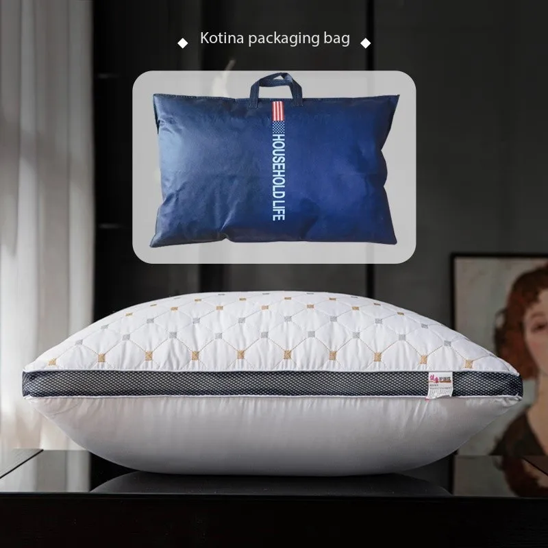 Customized 1000g48*74 Stereo Double Line Pillow Bed Pillow Sleeping Hilton Hotel Pillow Buy