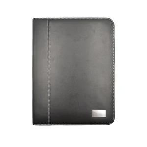 Wholesale A4 Size PU Leather Folder Business Office Briefcase Bag for Filing Box Pattern File Product