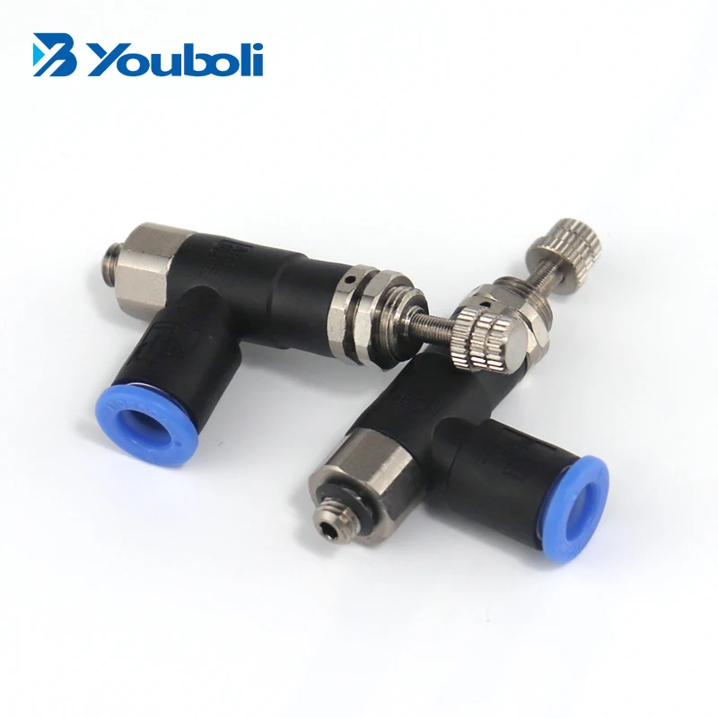 YOUBOLI Migliori Prezzi Miniature SMC Tipo Pneumatico Parti di Collegamento ARJ1020F-M5-04 Valvola Regolatrice