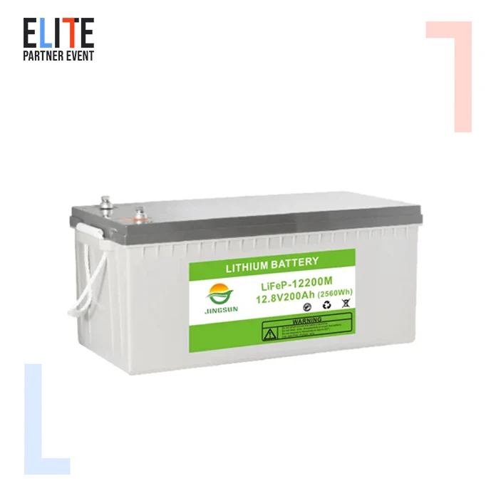 Large Capacity 2kwh Lithium Iron Phosphate Battery Solar Energy Storage Lithium Ion Batteries 12v 200ah Lifepo4 Battery