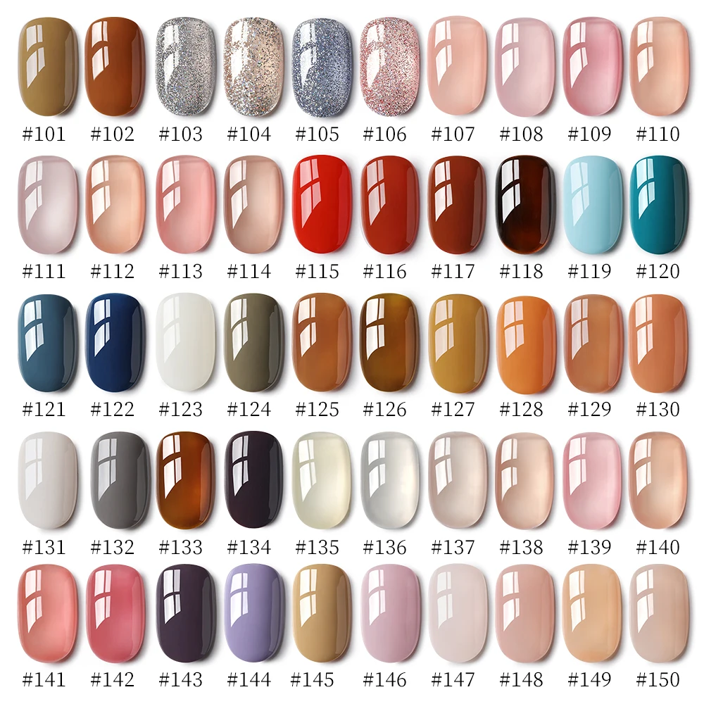 XEIJAYI 184色プロフェッショナルジェルネイルポリッシュ 7.3ml